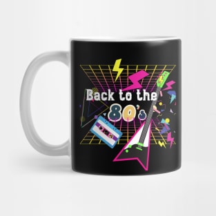 Retro Back To The 80's Mug